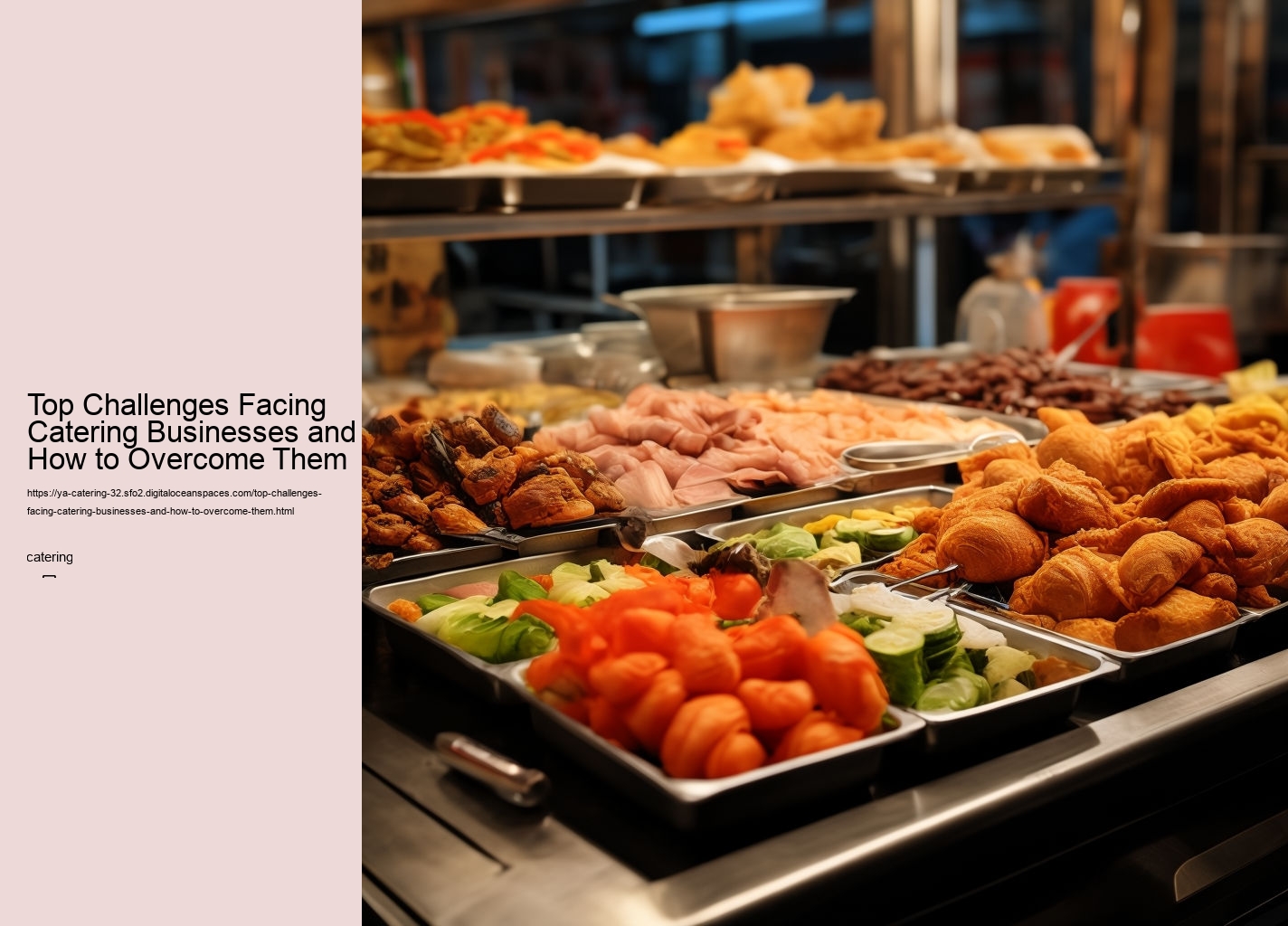 Top Challenges Facing Catering Businesses and How to Overcome Them